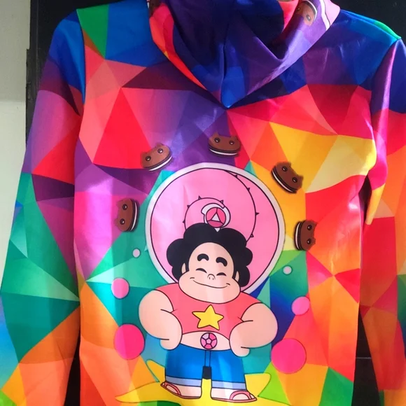 3D Print Men Women Children Anime Streetwear Steven Universe Sweatshirt, sz. Sm - Picture 2 of 4